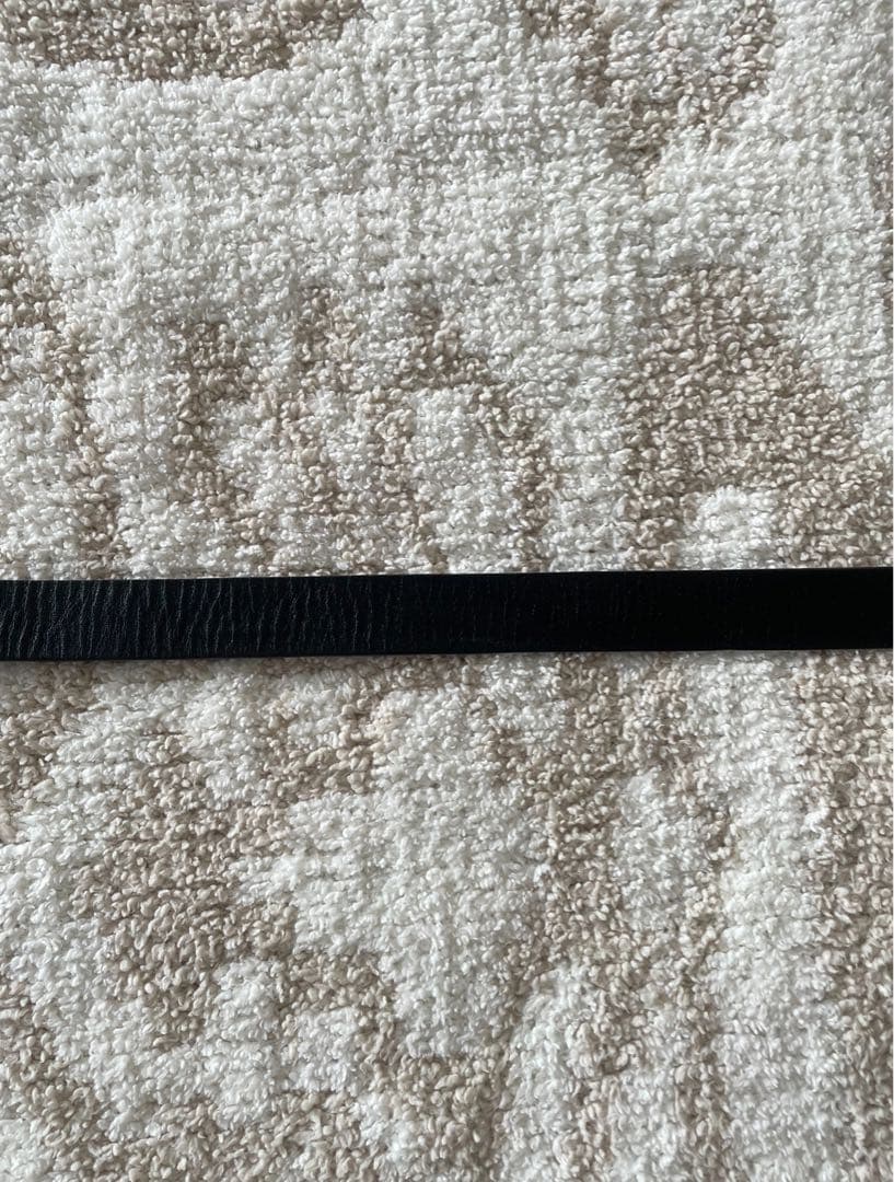 BLAMINK ブラミンク ナローベルト（BLACK）