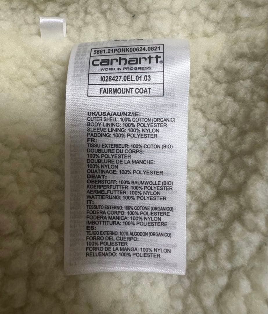 ジャケット・アウター Carhartt FAIRMOUNT coat