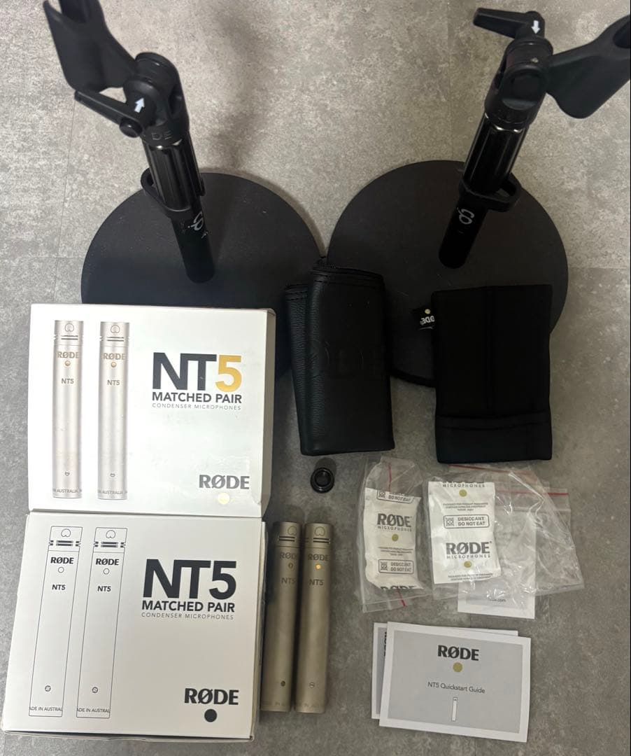 RODE NT5 Matched Pair/ スタンド付き/ASMRなどおすすめ