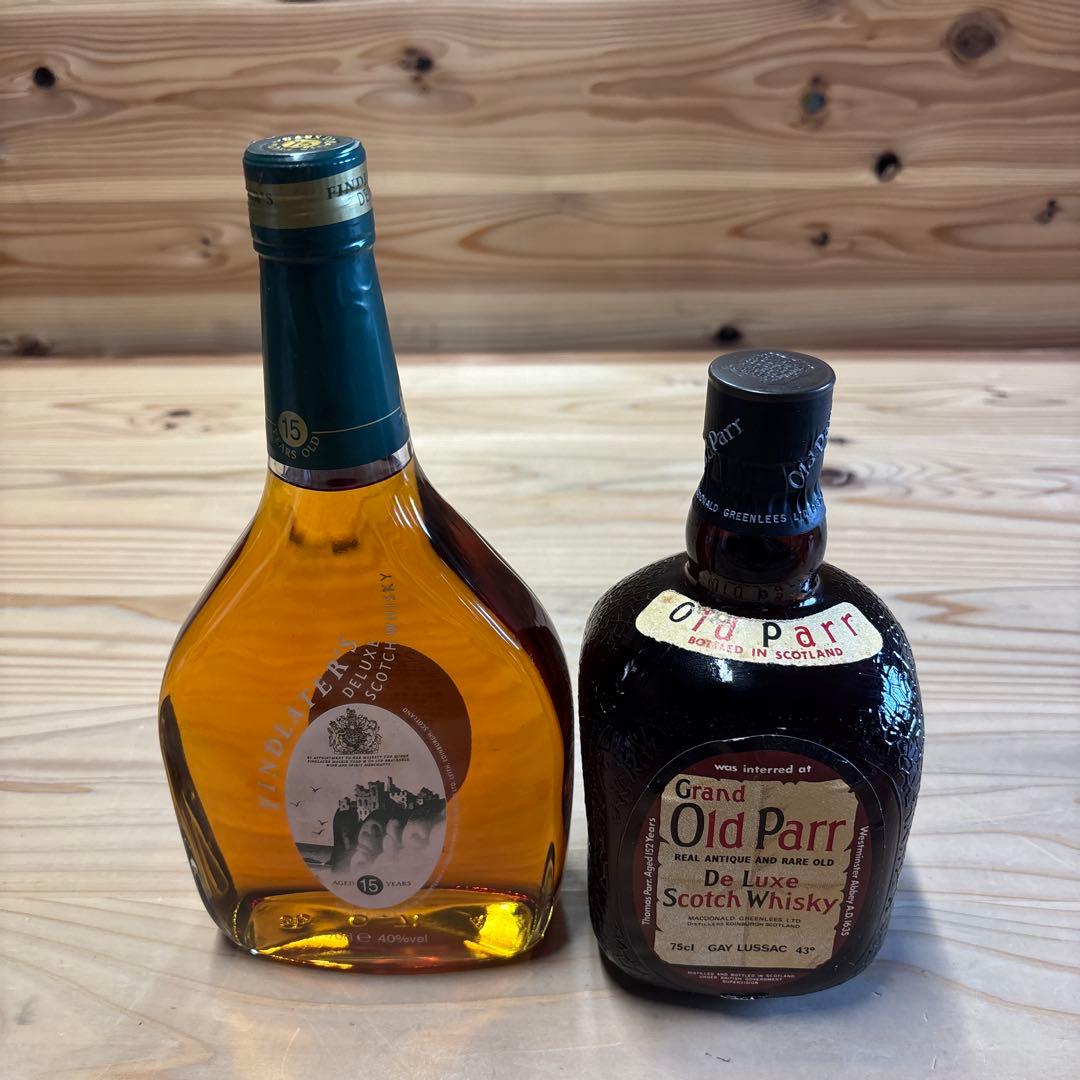 スコッチウイスキー　フィンドレイター15年　オールドパー　2本セット