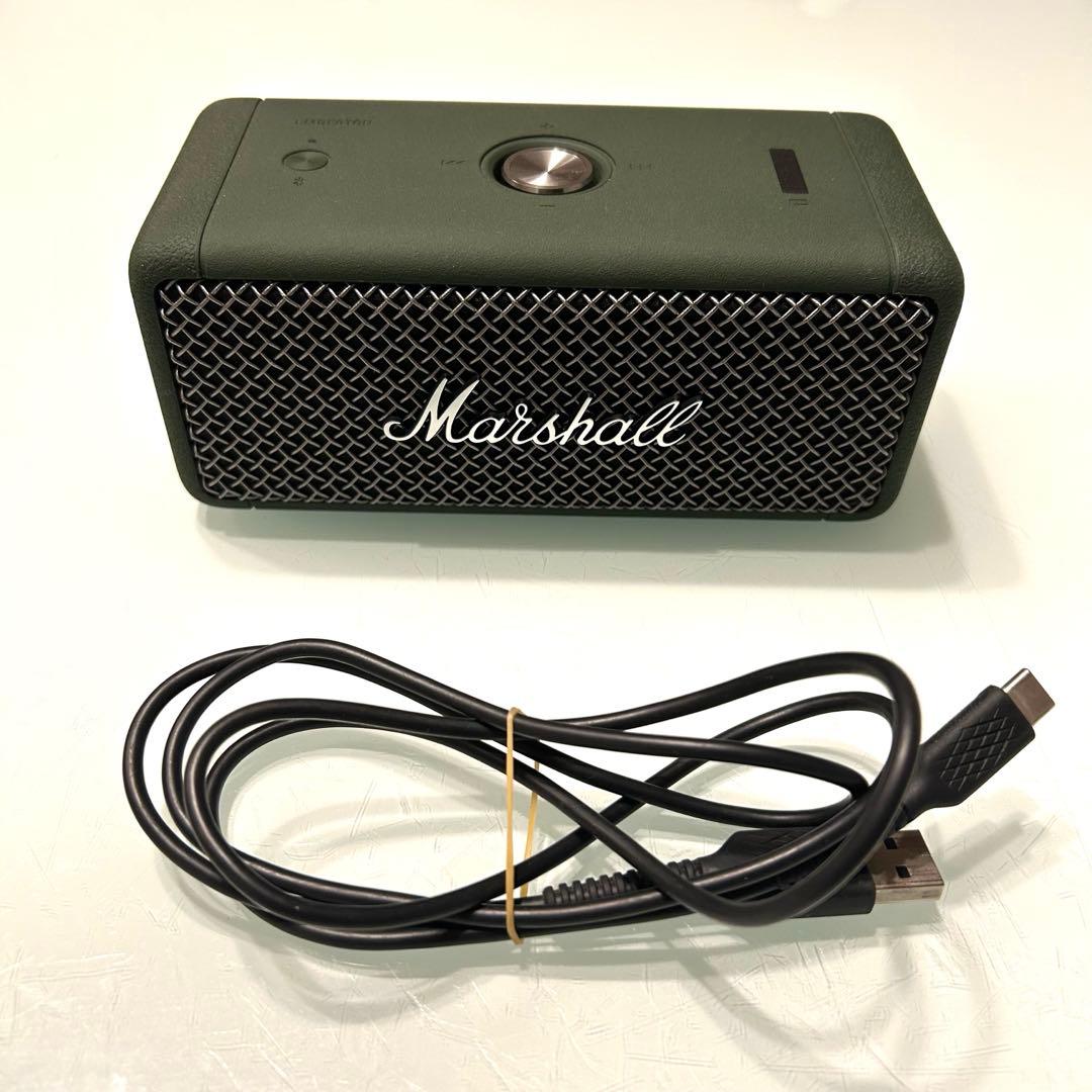 【美品 動作確認済】マーシャル エンバートン 防水 ワイヤレススピーカー 正規品