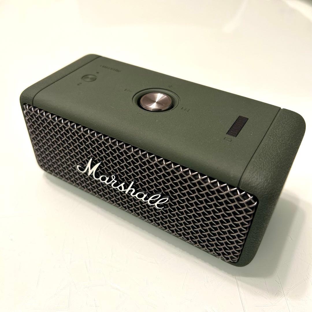 【美品 動作確認済】マーシャル エンバートン 防水 ワイヤレススピーカー 正規品