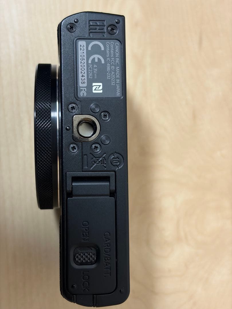 大幅値下げ！　【新品で購入・未使用に近い】Canon PowerShot G9X