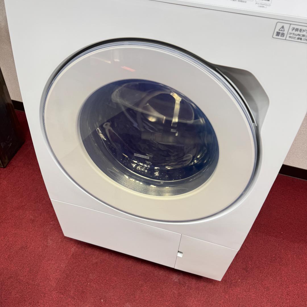 東京23区送料無料　美品パナソニックドラム洗濯乾燥機型2021年製　洗浄/除菌済