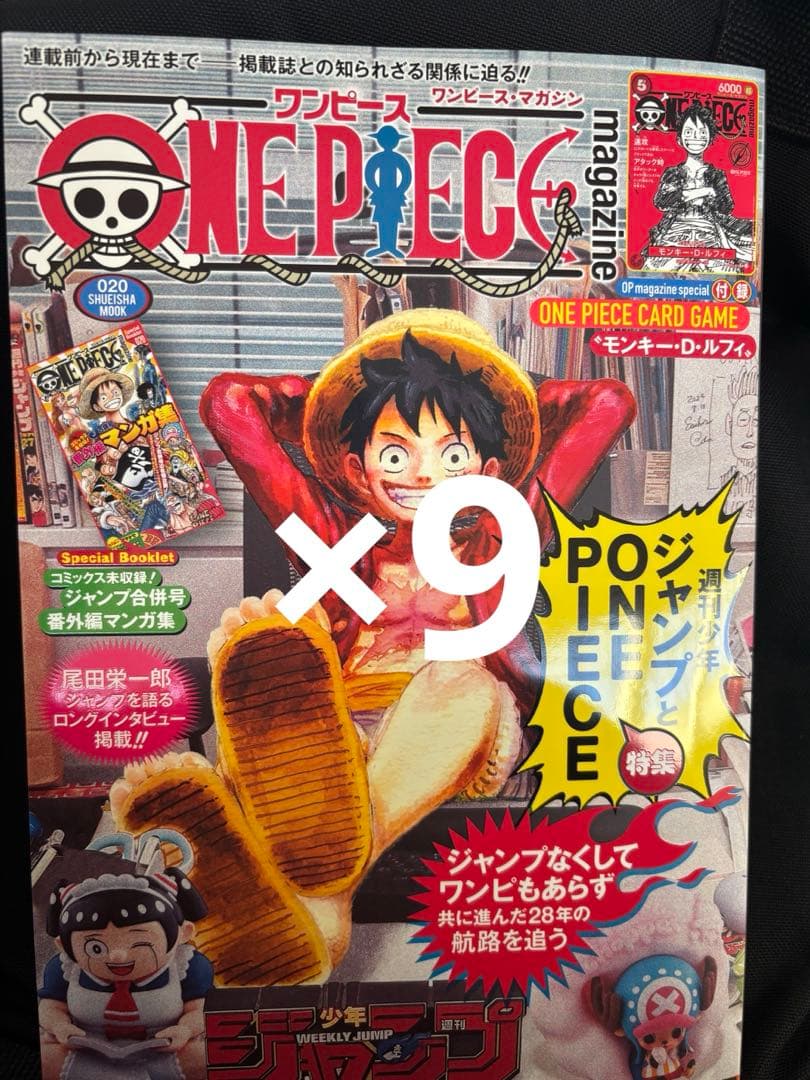 ワンピースマガジン20号 付録付き 9枚セット