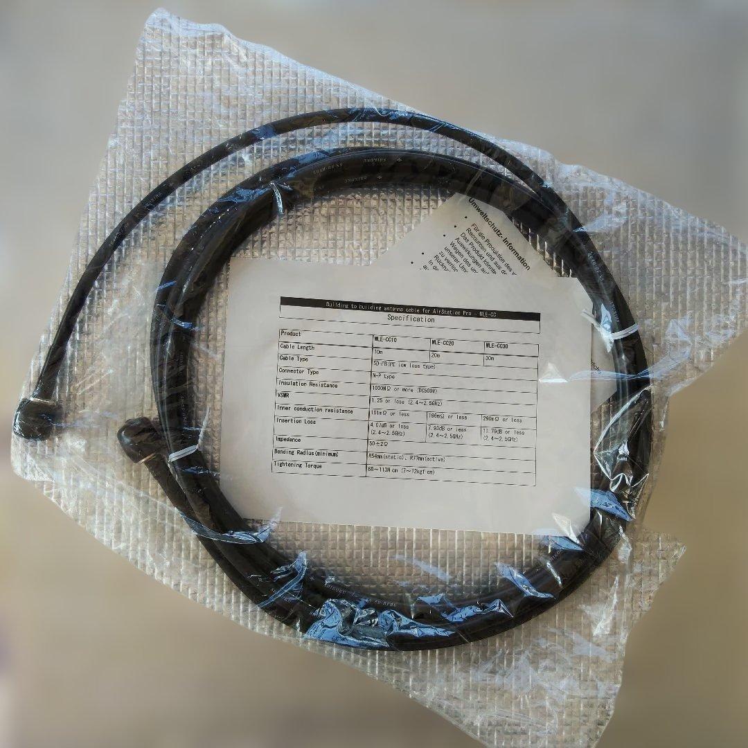 【BUFFALO】WLE-CC5無線LAN屋外アンテナ専用同軸ケーブル～新品～