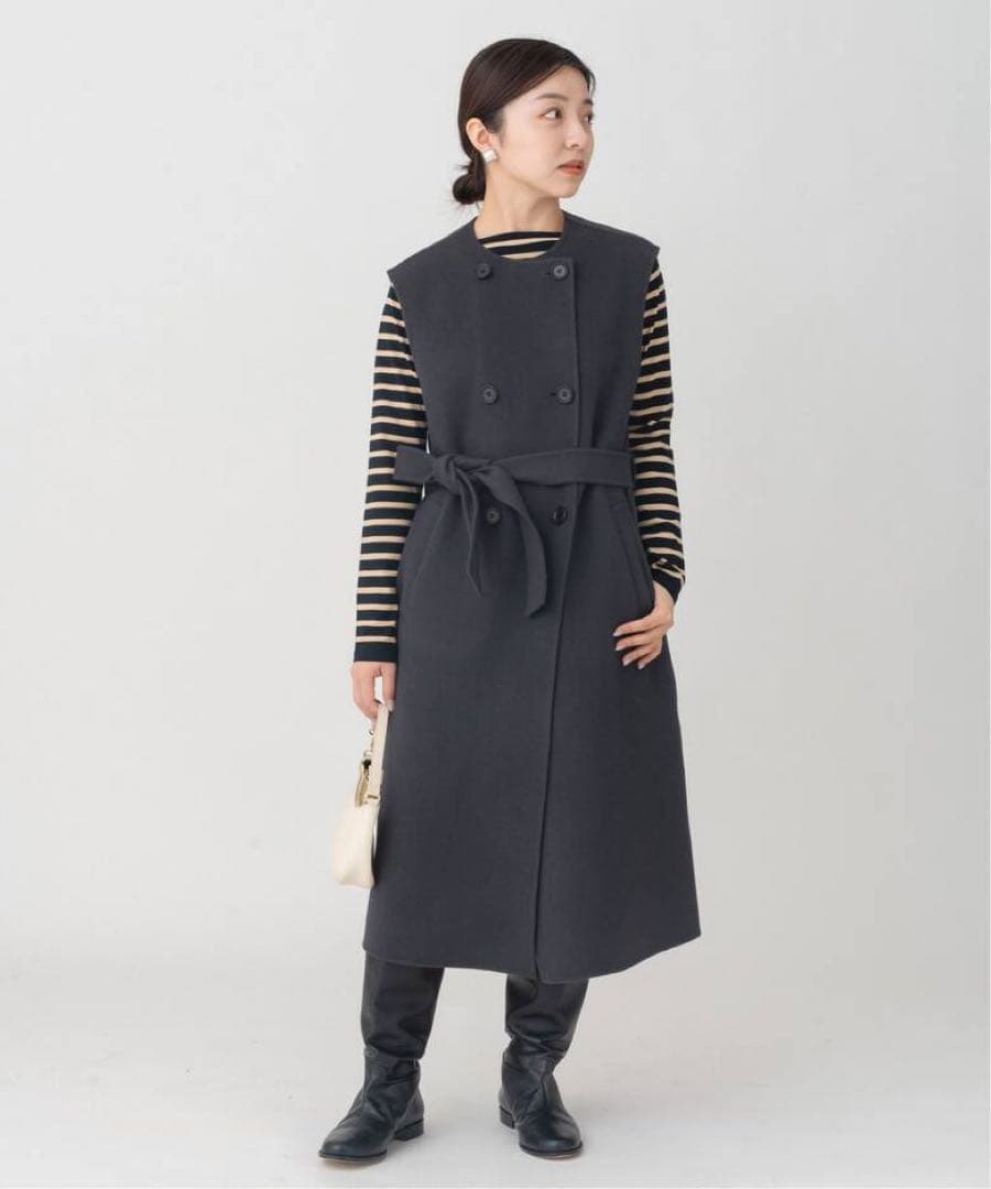 美品　IENA イエナ♡ダブルフェイス ジレ