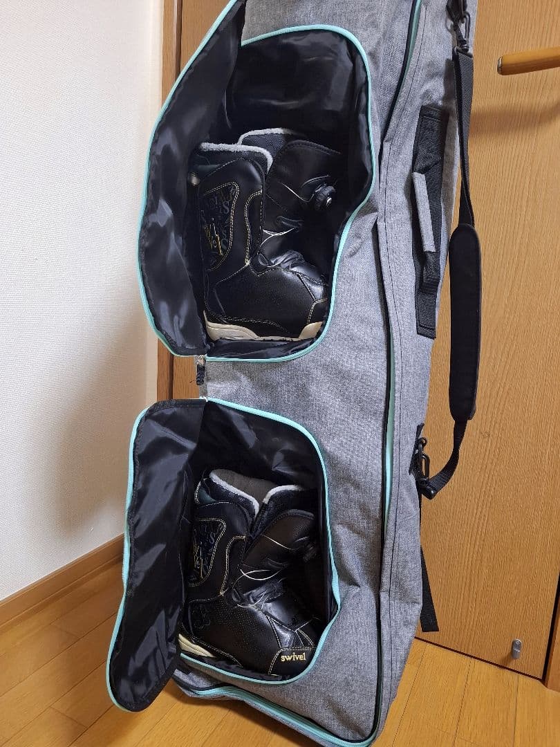 SWIVEL スノーボード・バッグ・ブーツセット