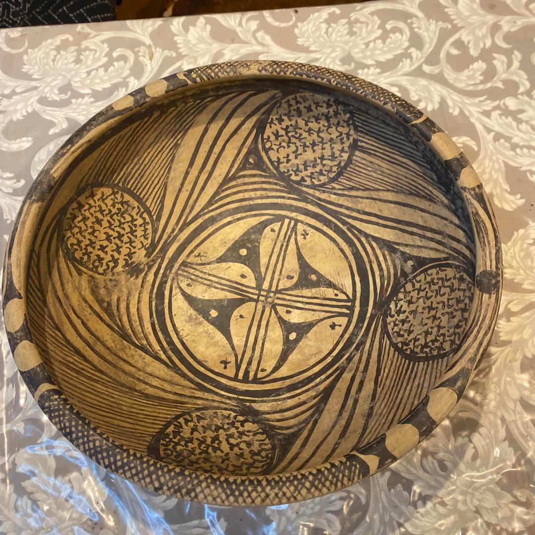 中国古玩　発掘品　アンダーソン大鉢土器