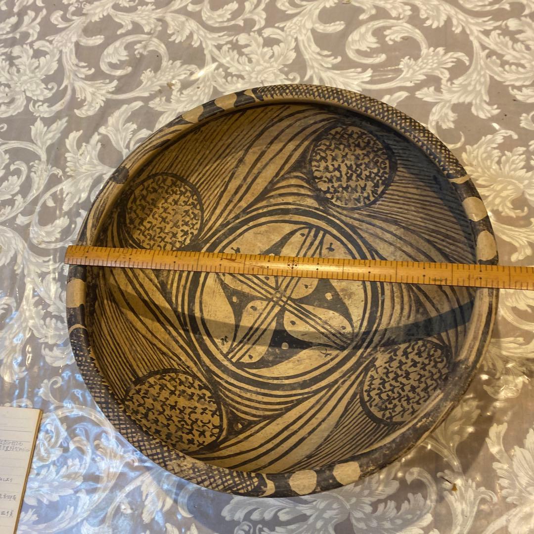 中国古玩　発掘品　アンダーソン大鉢土器