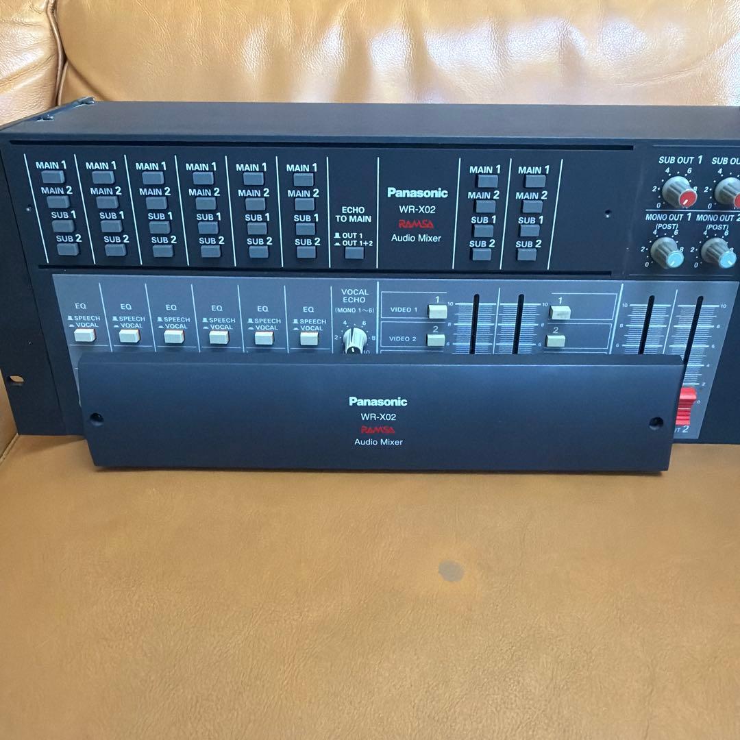 RAMSA パナソニック コンパクトミキサー　WR-X02 オーディオミキサー