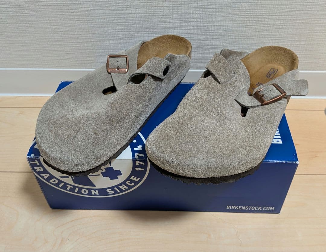 【BIRKENSTOCK】ボストン トープ レギュラー 39