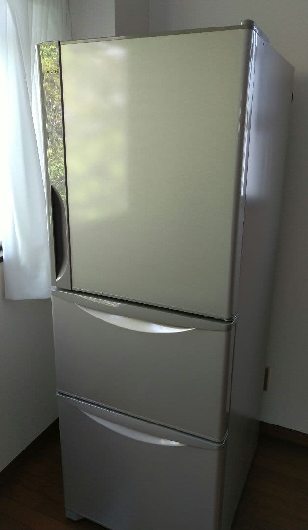 OO様 美品 日立 冷蔵庫 265L R-27JV 3ドア 取扱説明書付き