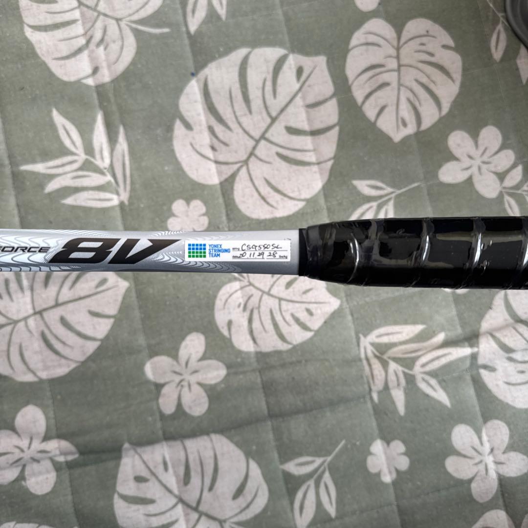 YONEX ナノフォース8V NANOFORCE 8V 日本製 ケース付き
