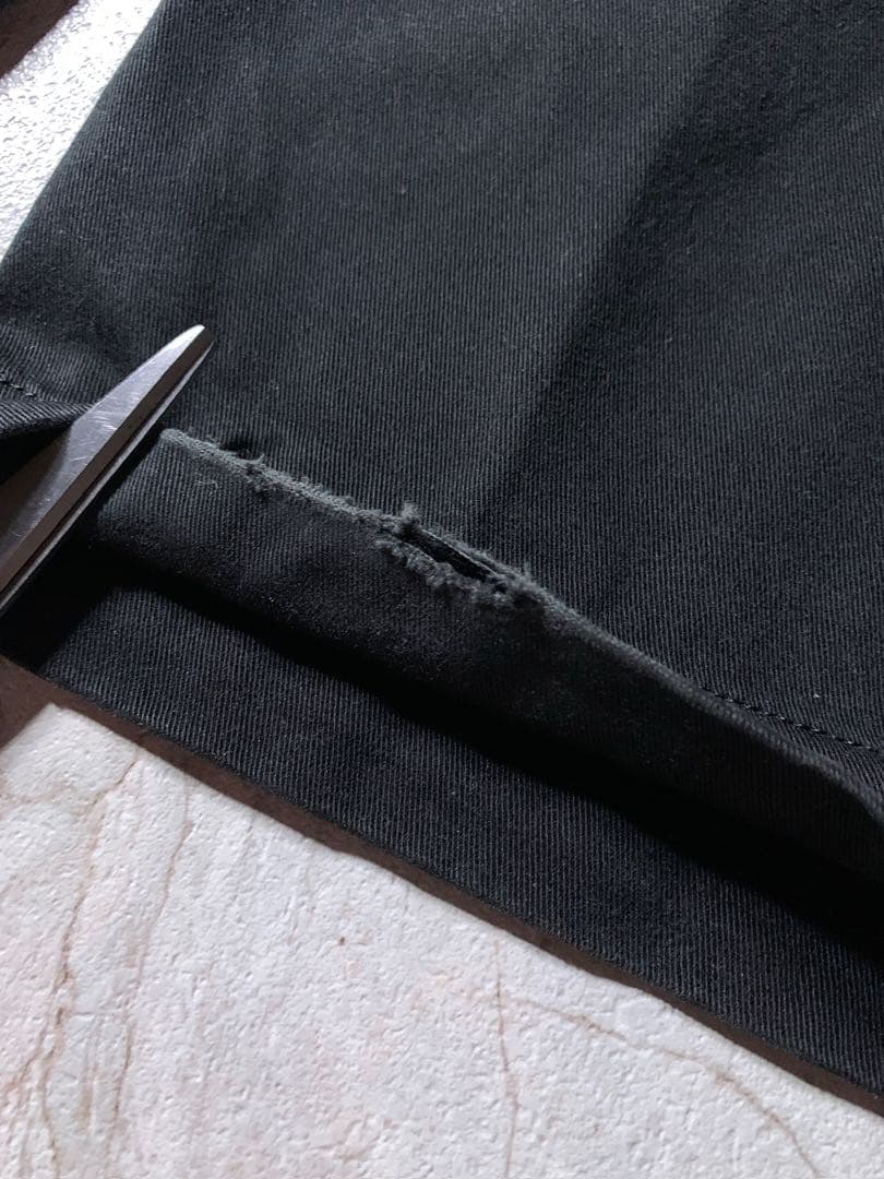 90s ラルフローレン 2タック ワイド ポロチノ パンツ ブラック W30