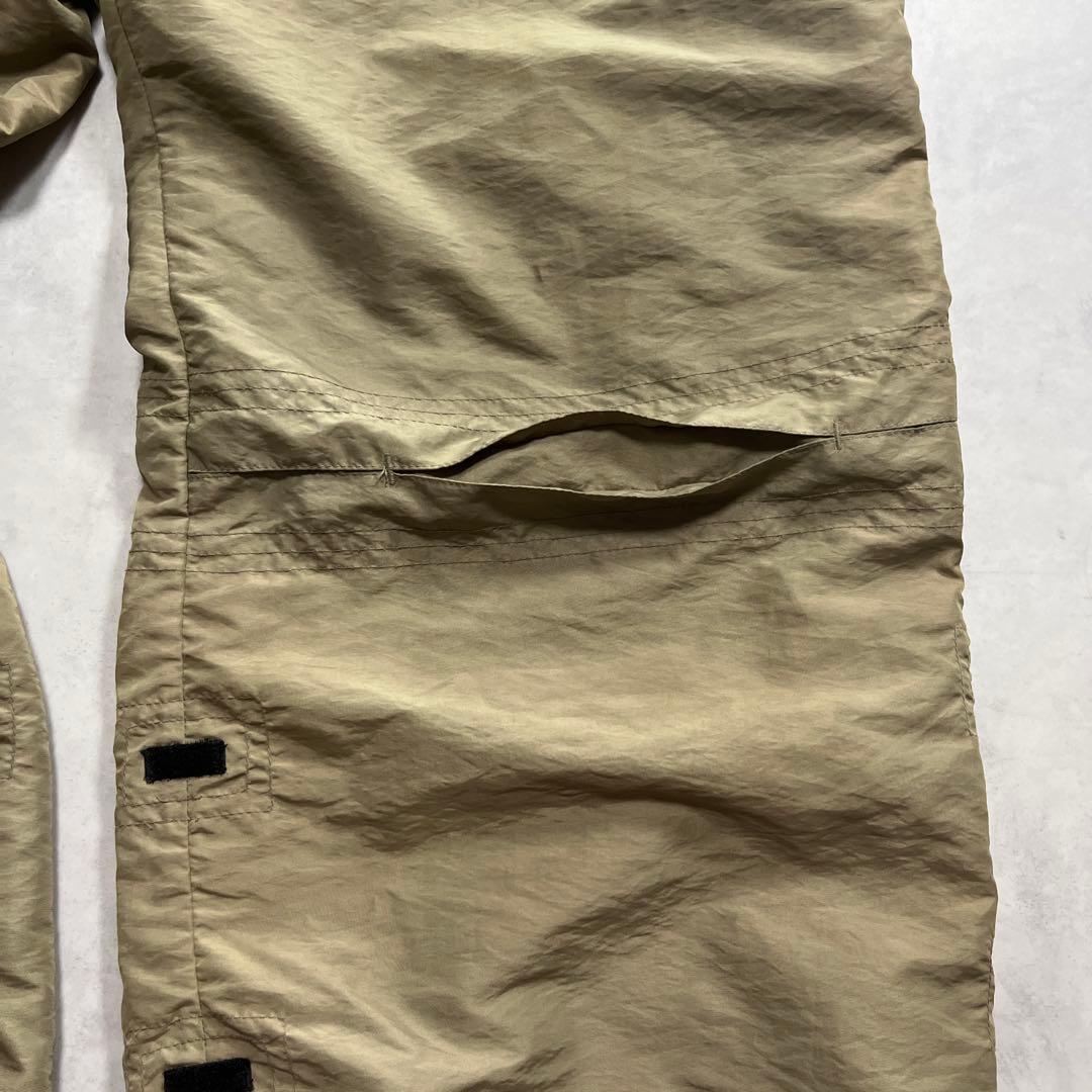 00s old adidas ナイロン テック カーゴパンツ アクションプリーツ