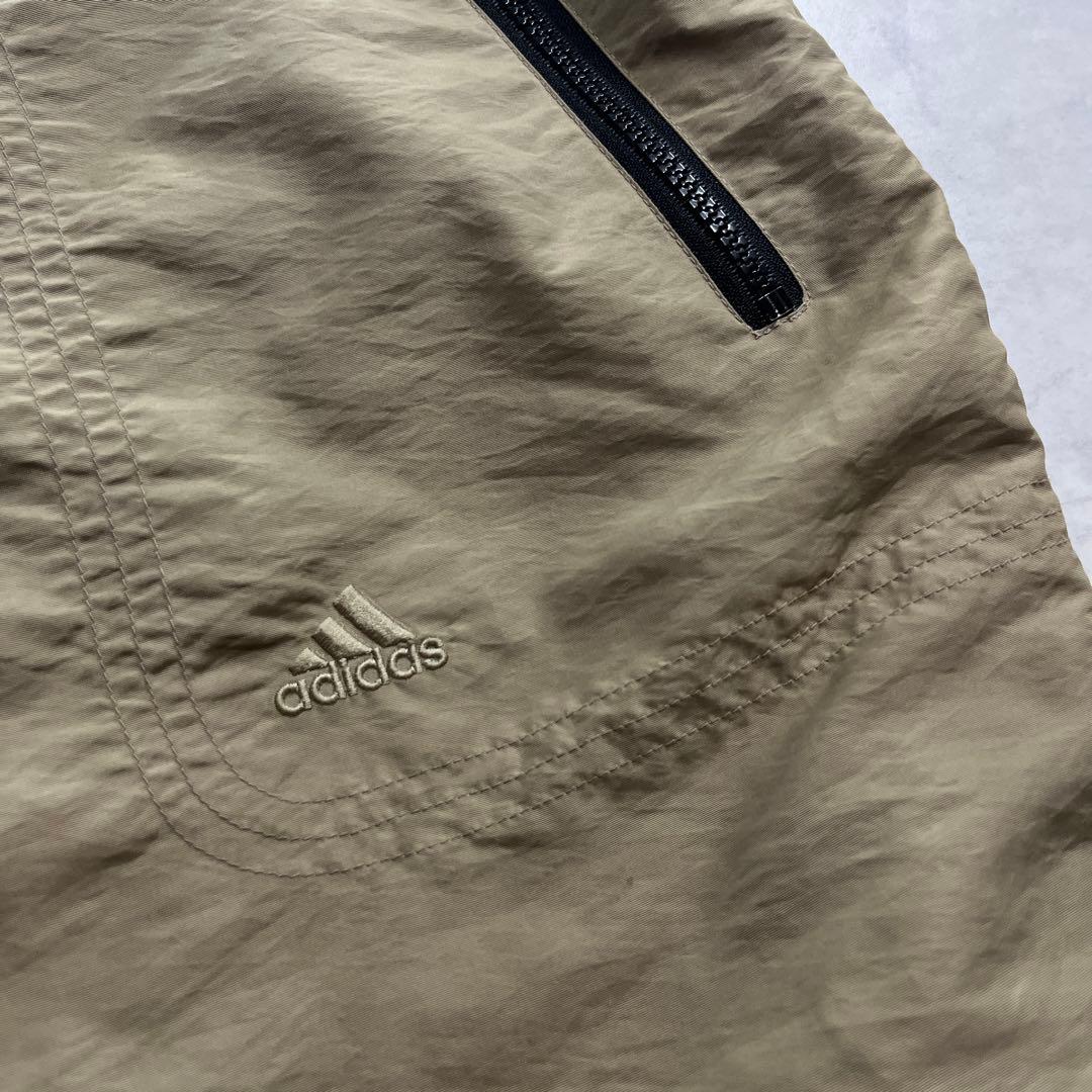 00s old adidas ナイロン テック カーゴパンツ アクションプリーツ