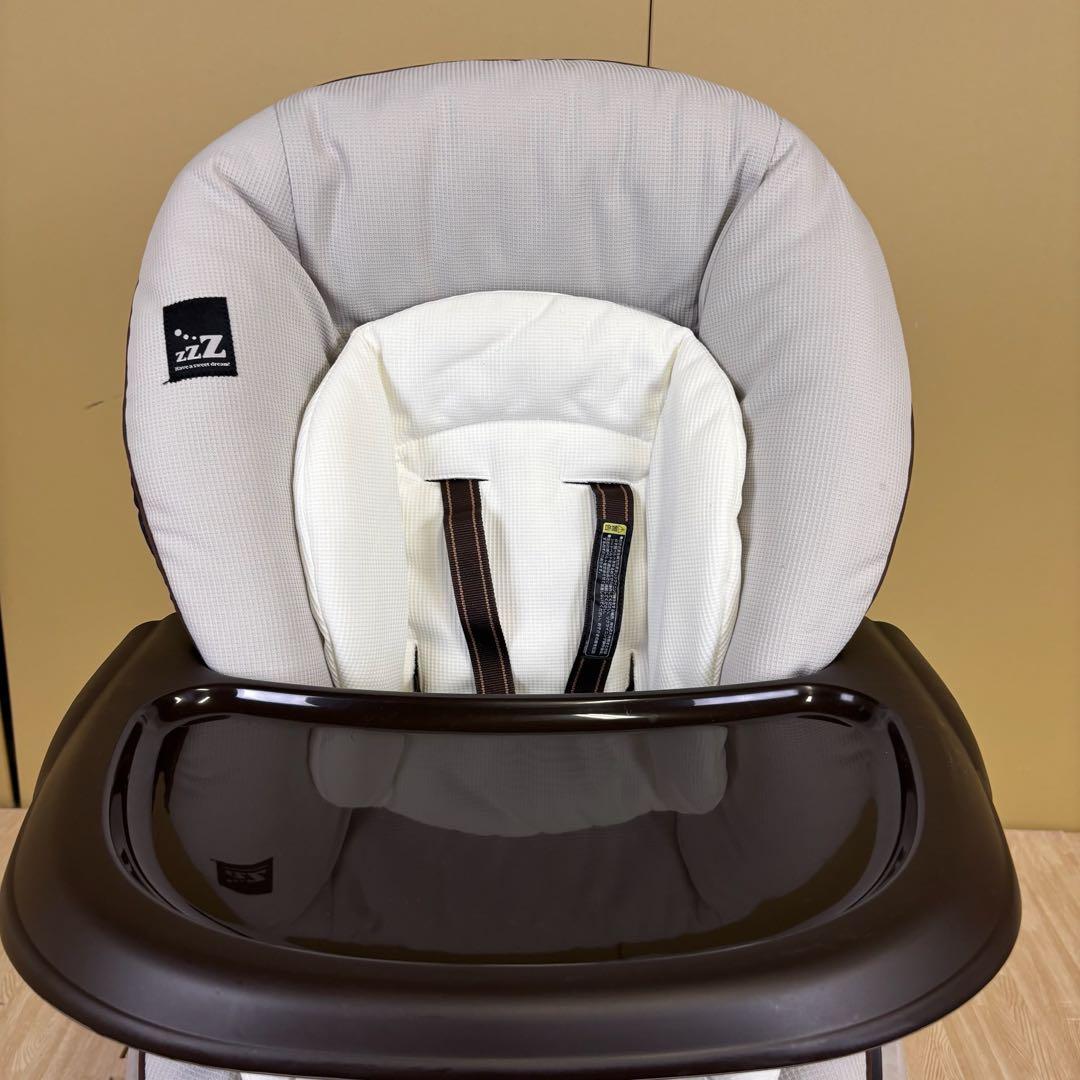 クリーニング済　☆未使用に近い☆　コンビ　ハイローベッド＆チェア　ネムリラ