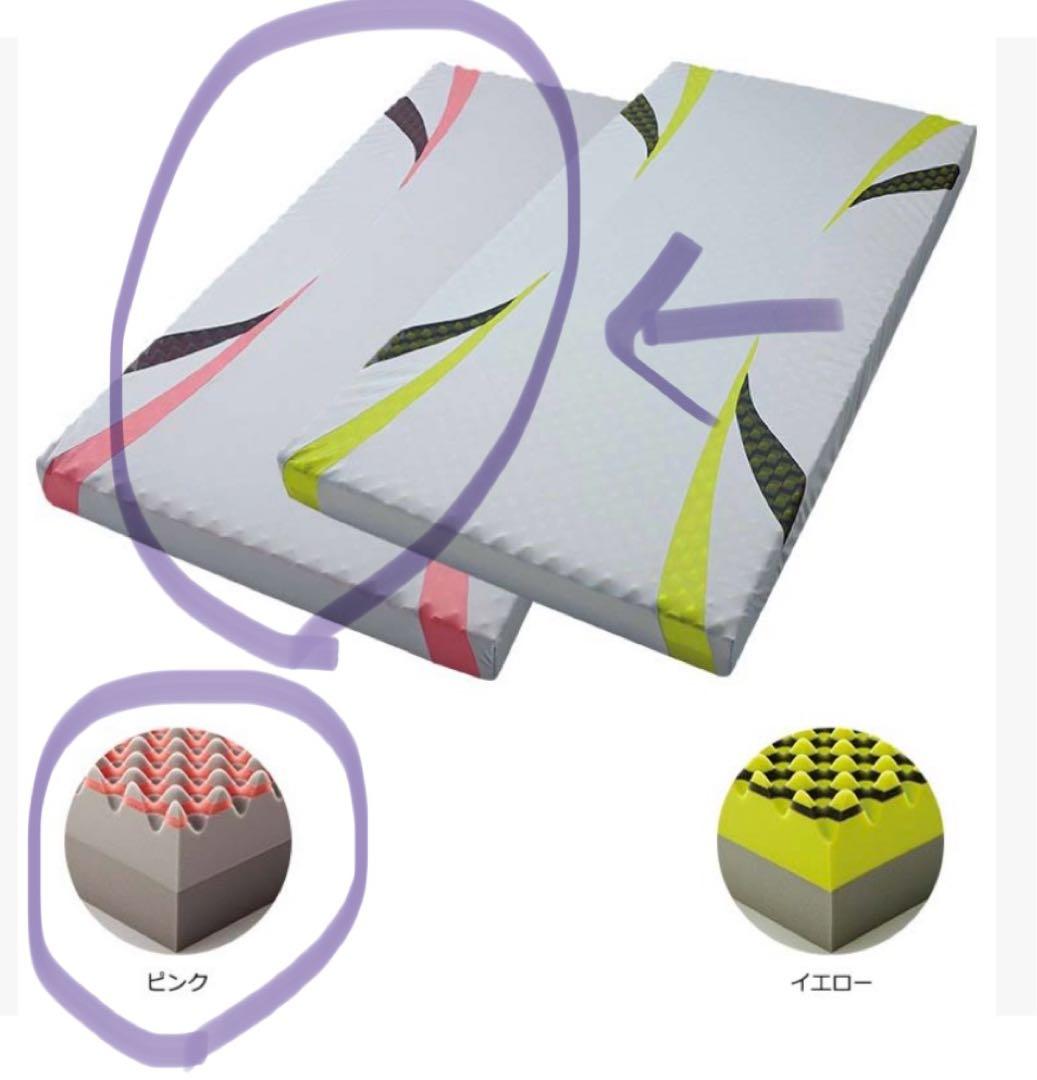 極美品！人気カラー　西川エアー01 セミシングル