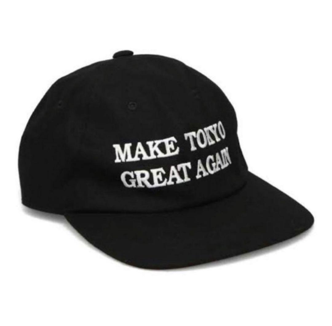 帽子 BASICKS Make Tokyo Great Again Cap BLACK