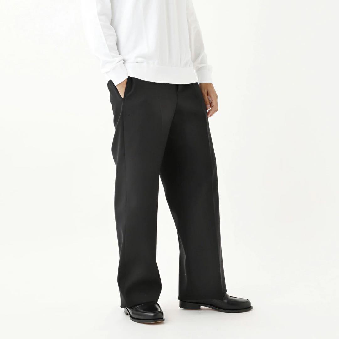 ネ*ジ様 JIL SANDER トラウザー103 AW 33 サイズ44 ブラッ