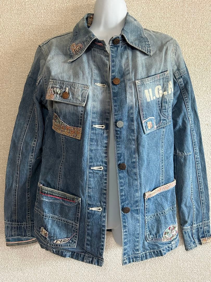 ヒステリックグラマー デニムジャケット