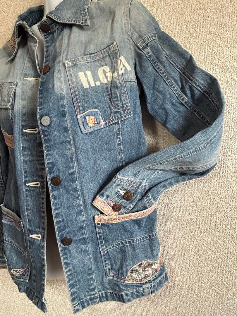 ヒステリックグラマー デニムジャケット
