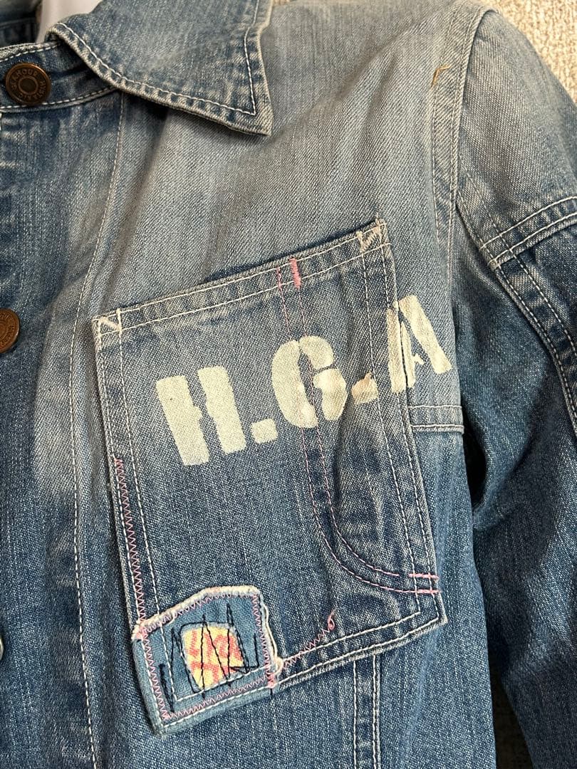 ヒステリックグラマー デニムジャケット