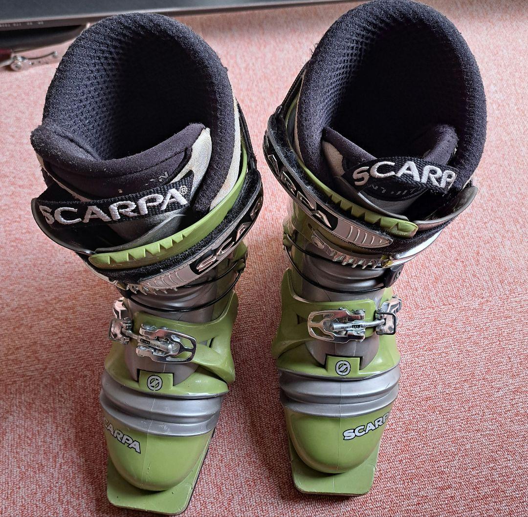 SCARPA スキー用ブーツ 265-275mm グリーン