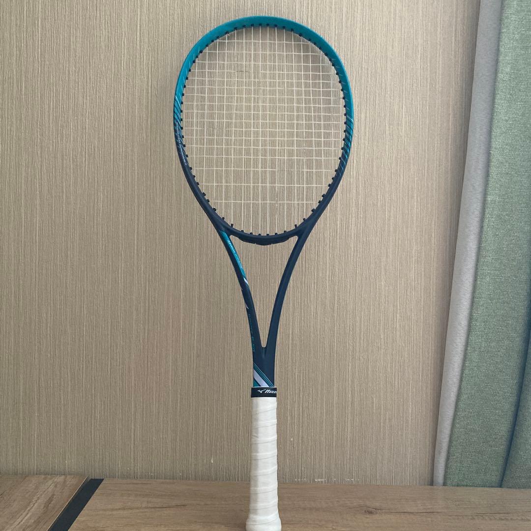 ソフトテニス　ミズノ　d-force s-50 新色　短時間使用　キズなし