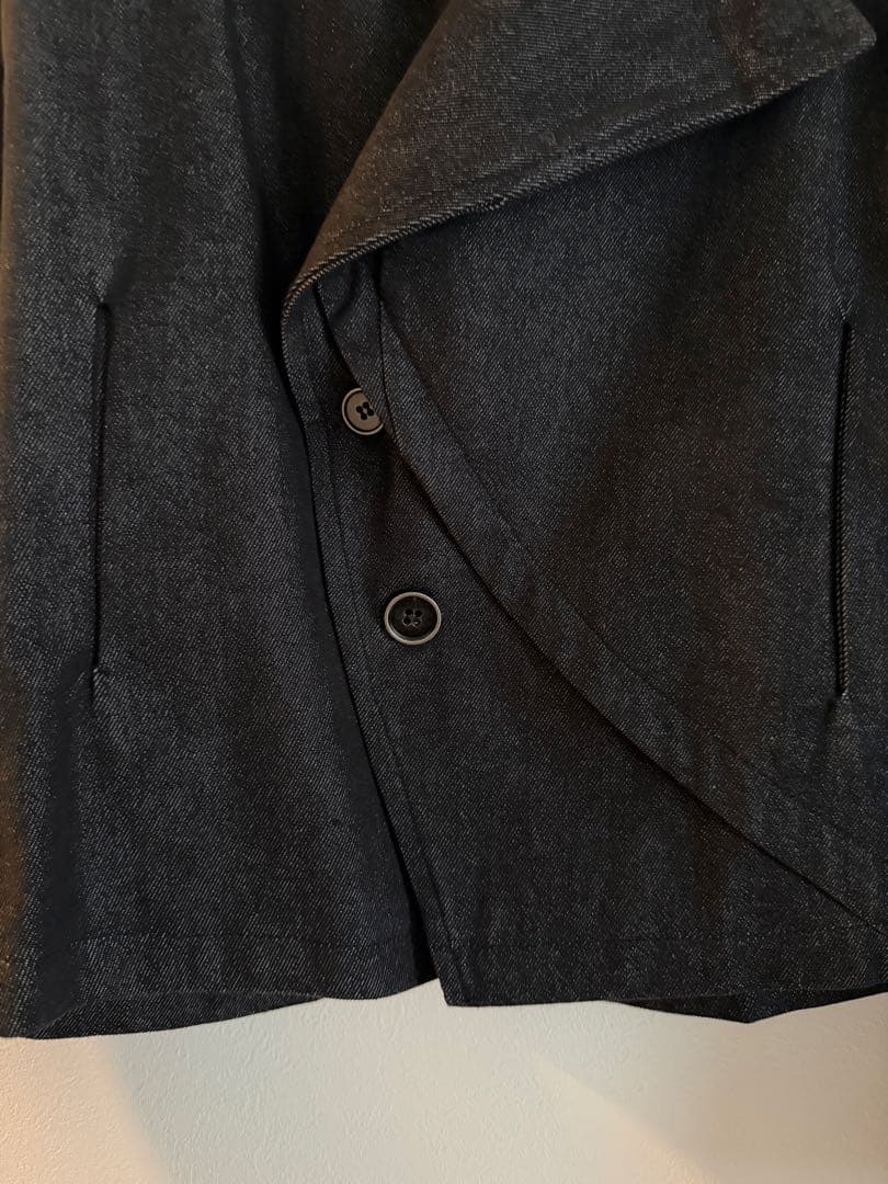 タグ付き　Bevan up デニム変形ジャケット　2way