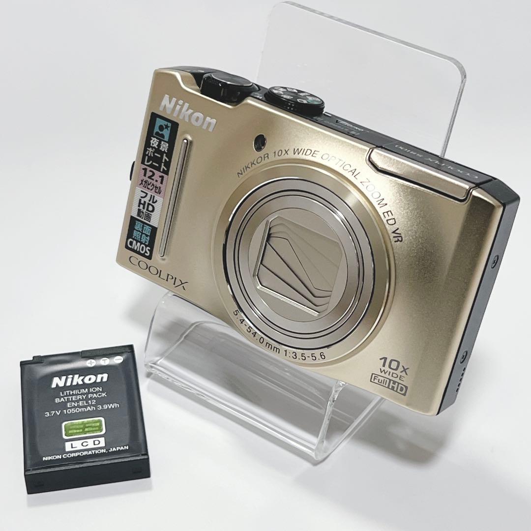 【美品】Nikon COOLPIX S8100 コンパクト デジタルカメラ