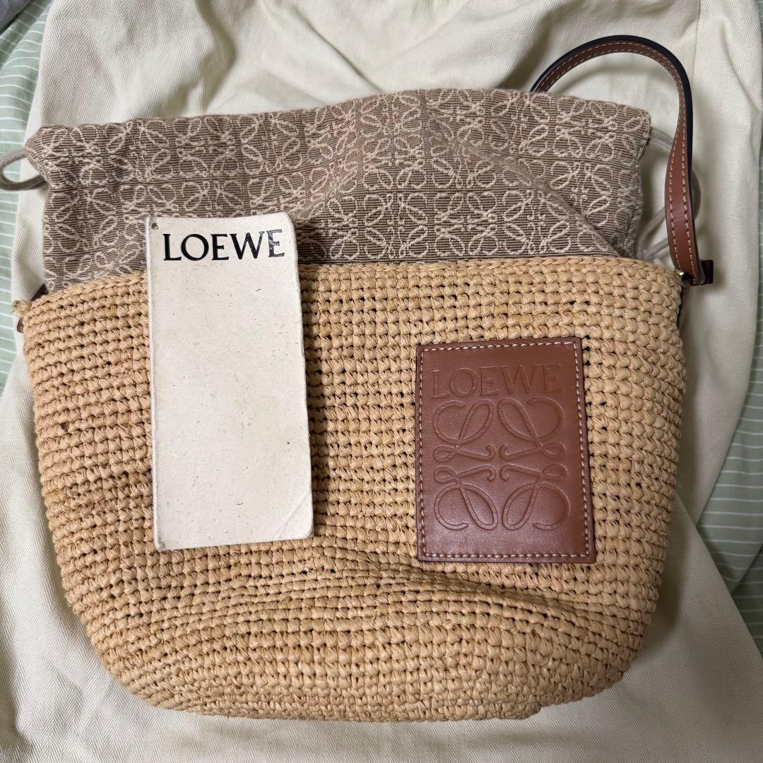 LOEWE かごバッグ ショルダーバッグ