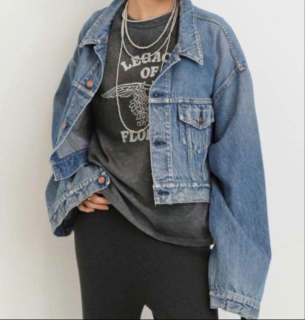 値下げ！アパルトモン★ RED CARD デニム ジャケット Gジャン