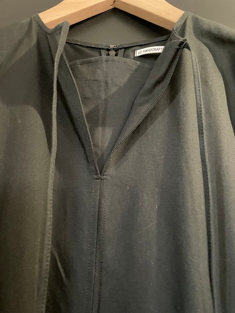 ⚫︎TENNE HANDCRAFTED MODERN ボリュームスリーブドレス