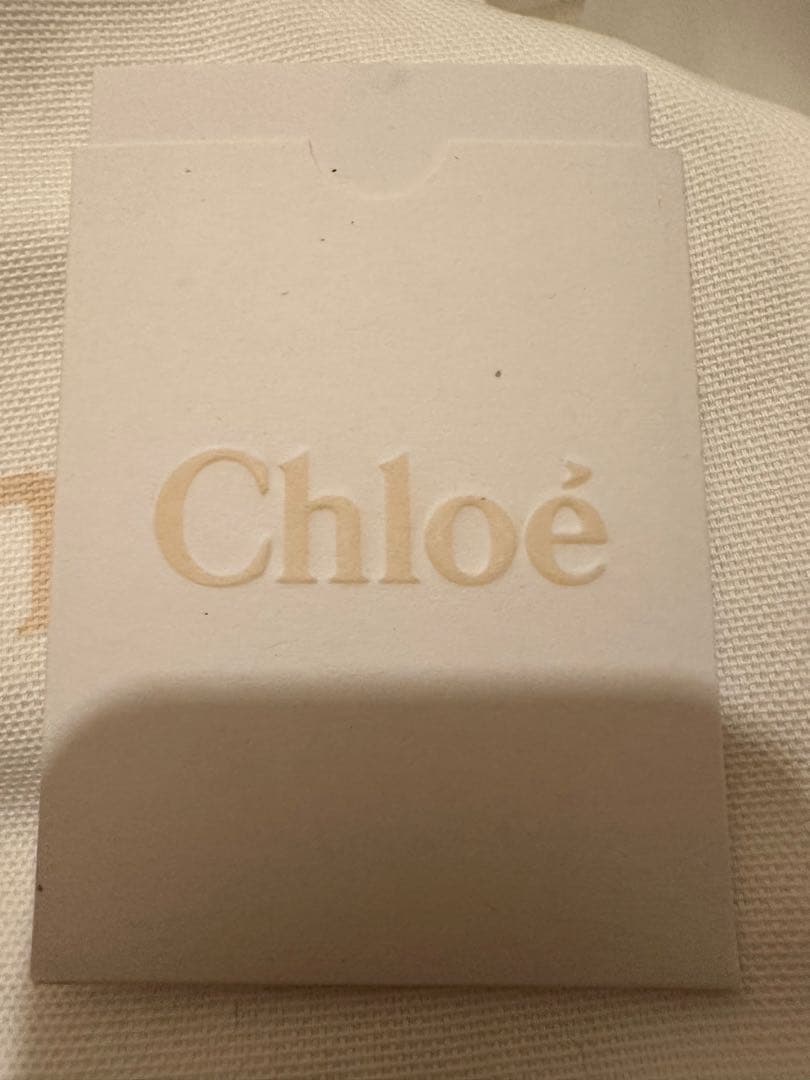 【美品】Chloé フラットサンダル アイボリー　箱付き
