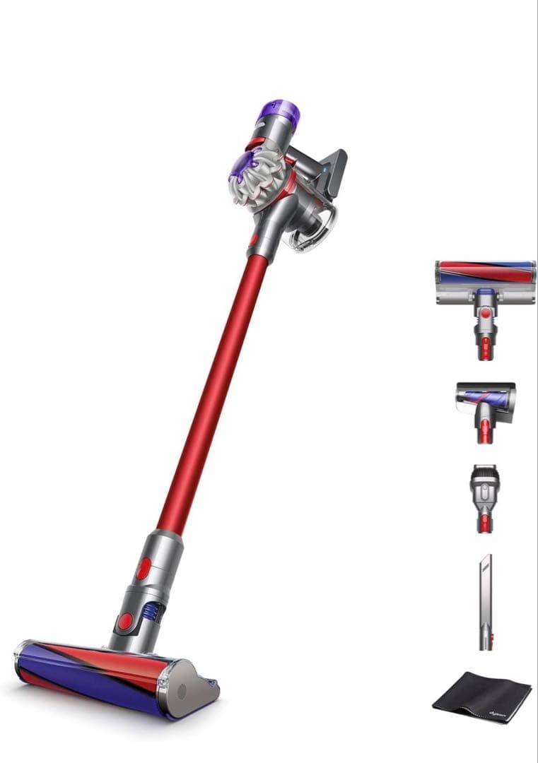 ダイソン V8 Origin SV25コードレスクリーナー レッド