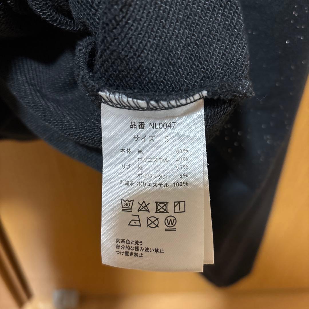 トップス 9090 Logo Glitter Zip Hoodie