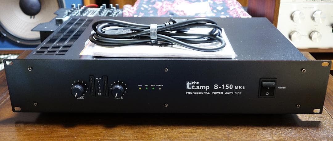 美品　パワーアンプ　thomann S-150mk2　完動品