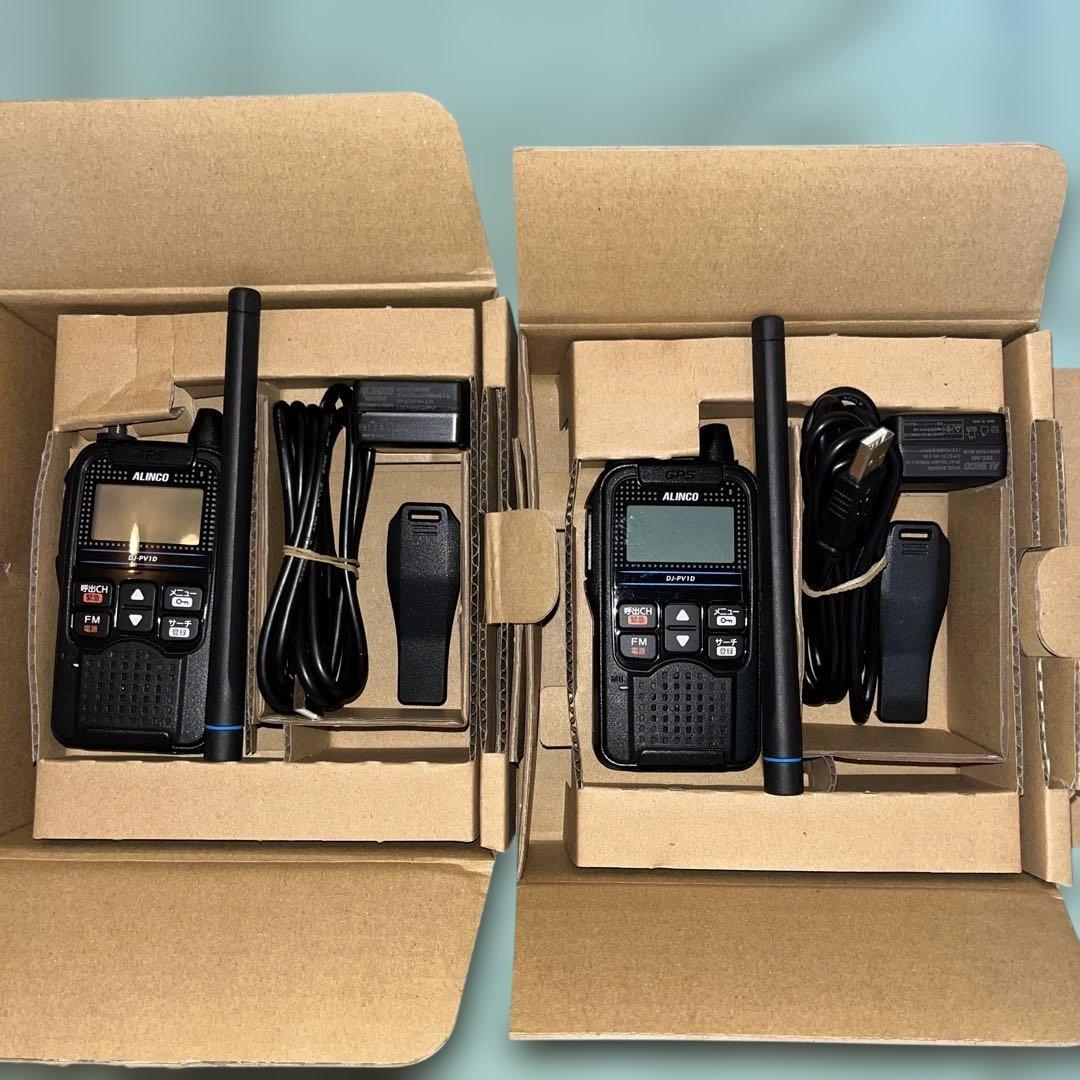 ALINCO DJ-PV1D トランシーバー　×2台