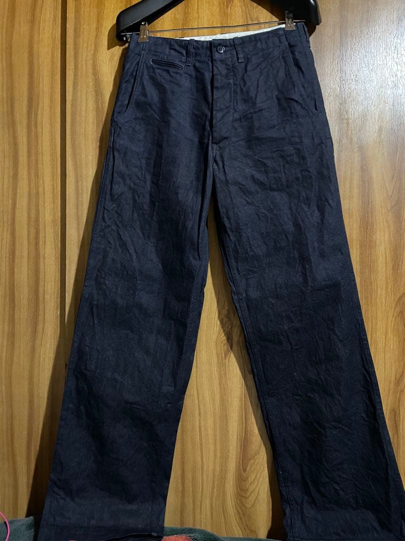 クッシュマン　トラウザース　30 濃紺　日本製