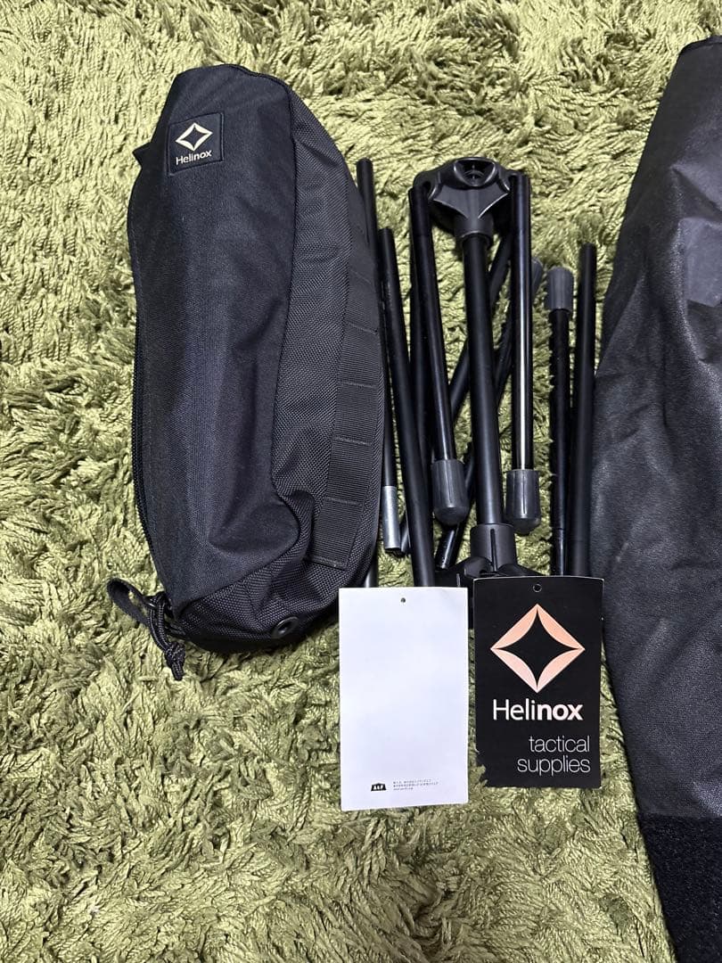 【美品】Helinox ヘリノックス　タクティカルチェア　ブラック