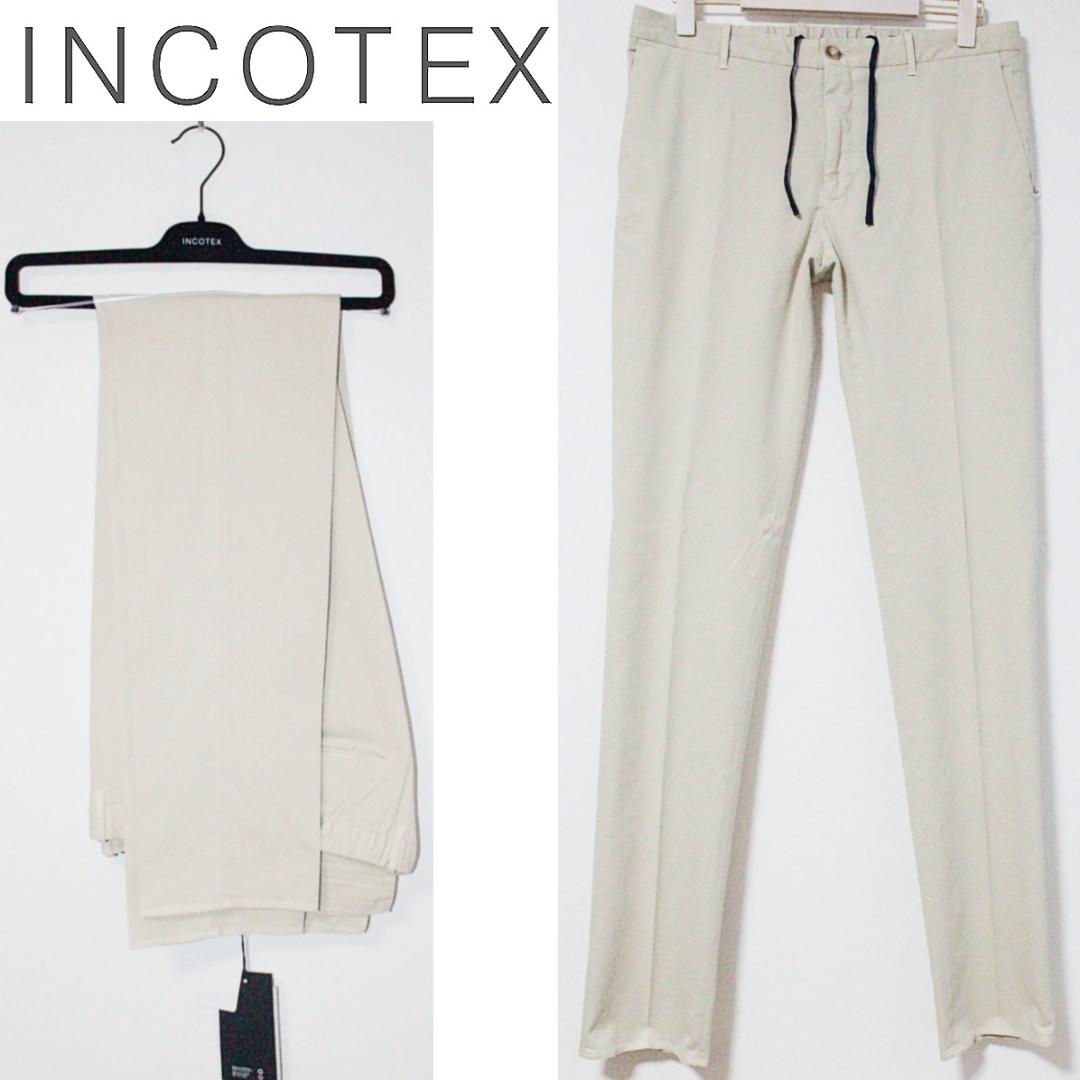 新品 インコテックス ハンガー付 49500円 イージースラックス L（W86