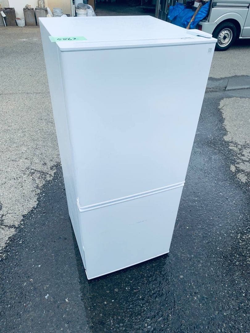 ①✅ニトリ2ドア冷凍冷蔵庫✅ ✅NTR-106WH✅送料設置無料