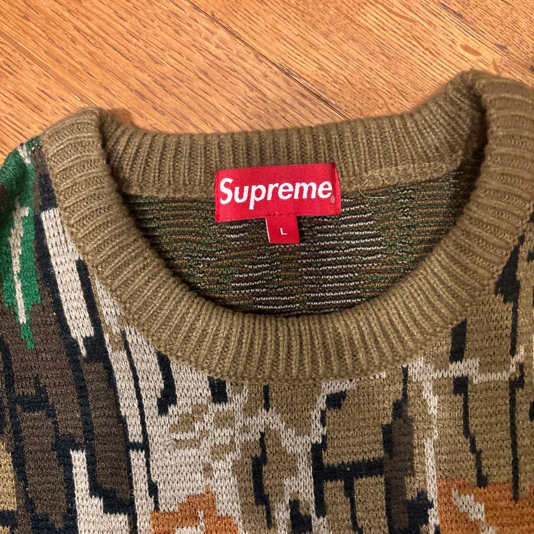 Supreme リアルツリーニット　シュプリーム　real tree
