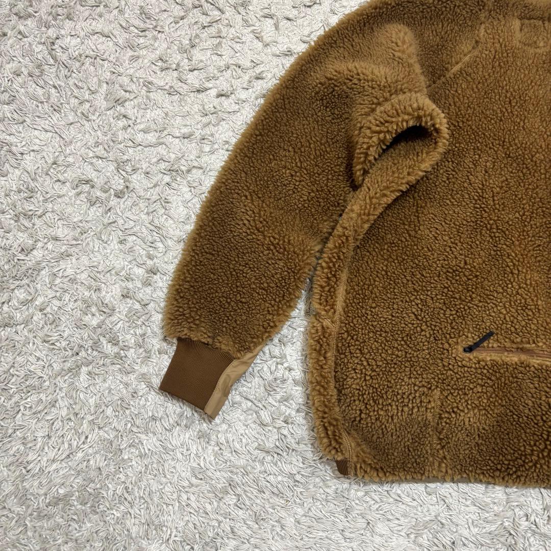 ゴールドウイン GOLDWIN ボアフリーススウェットシャツ　タバコブラウン　M