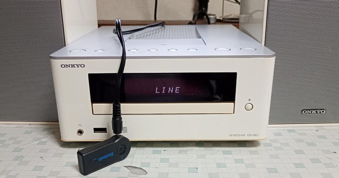オンキョー　ONKYO CR-U3LT メンテ済・動作良好　ＢＴレシーバー付き
