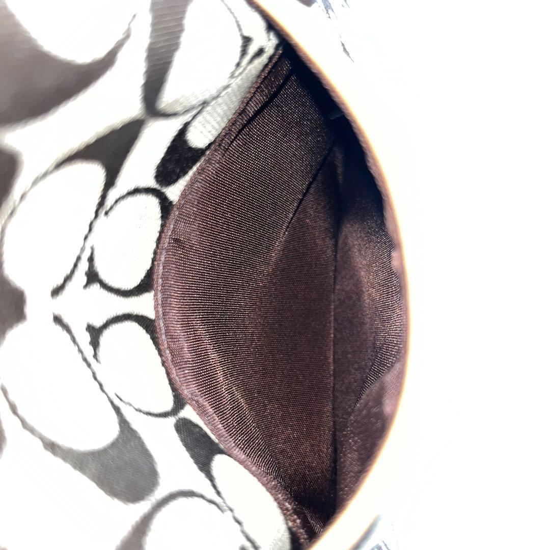 レア コーチ ボストンバッグ 2way シグネチャー ベージュ 大容量 南京錠