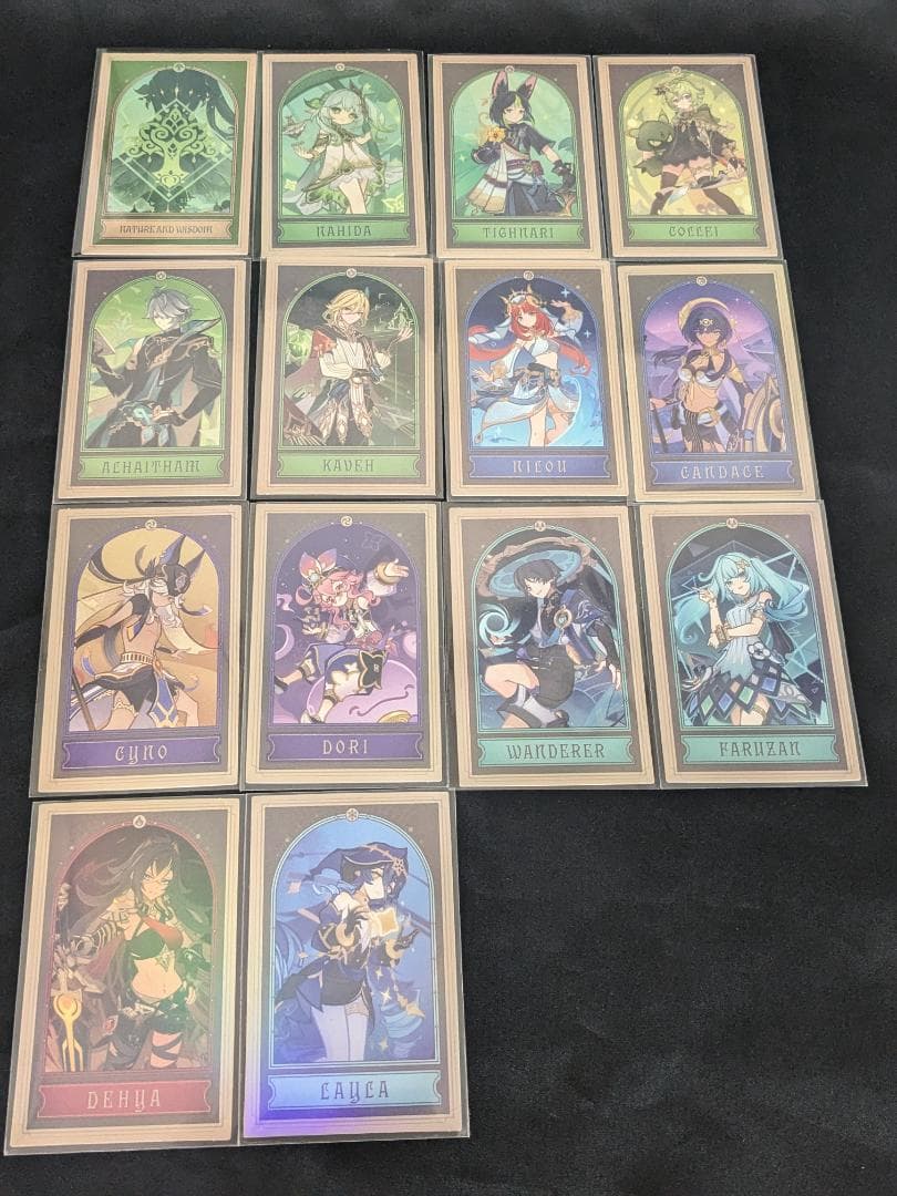 スメール 14枚セット 原神 七聖召喚カード ホヨランド2024 韓国限定