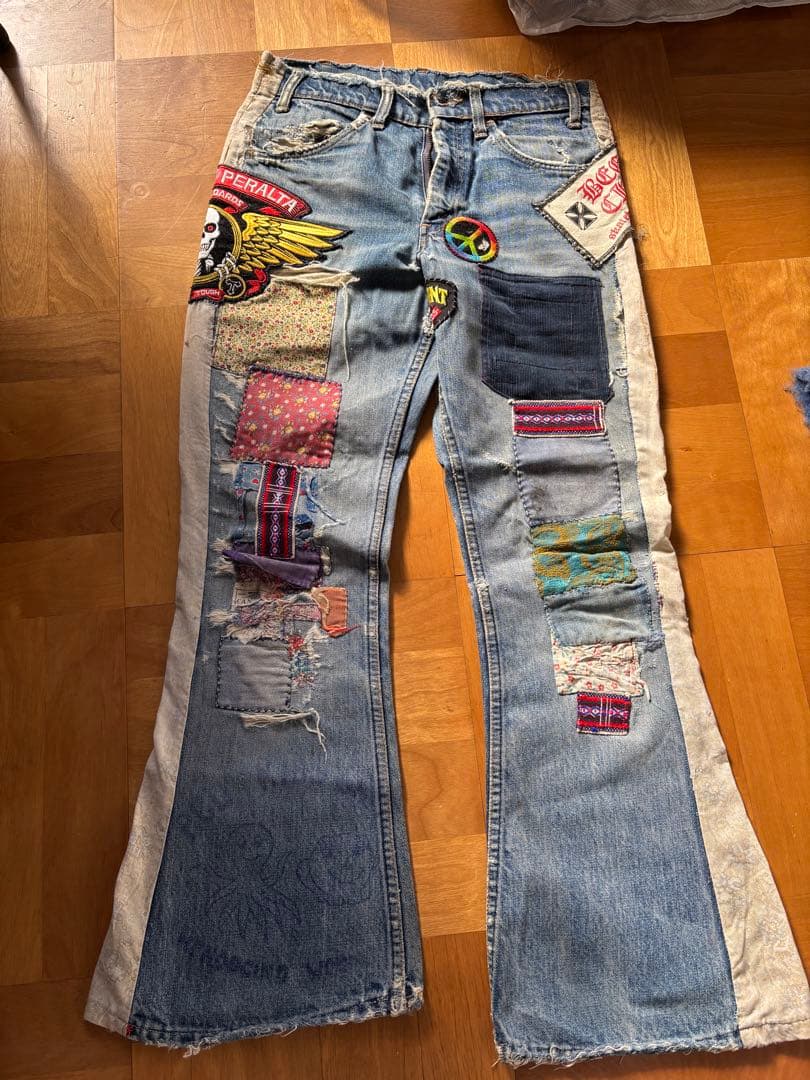 リーバイス　BIG E ヒッピー デニム 70年代